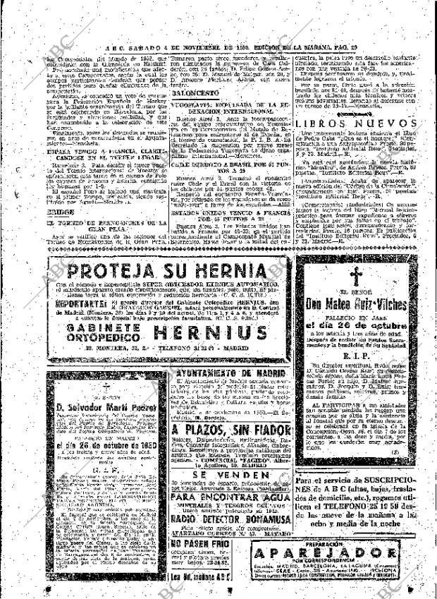 ABC MADRID 04-11-1950 página 29