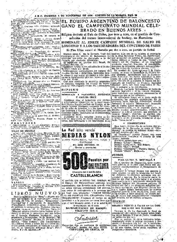 ABC MADRID 05-11-1950 página 28