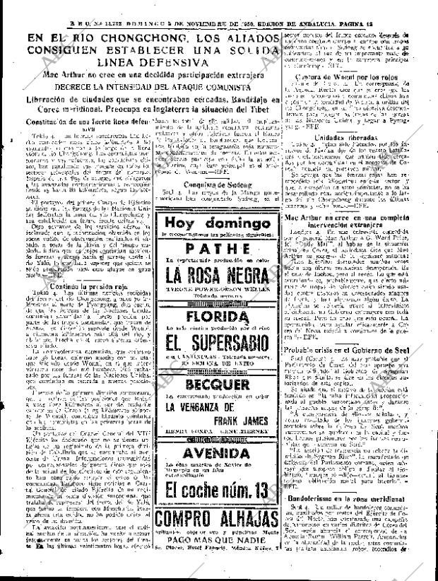 ABC SEVILLA 05-11-1950 página 13