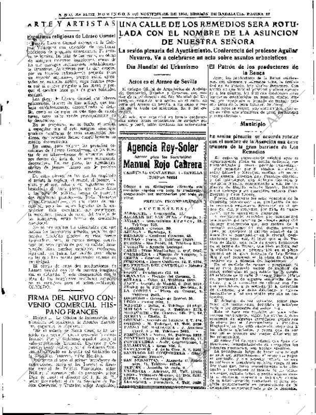 ABC SEVILLA 05-11-1950 página 17