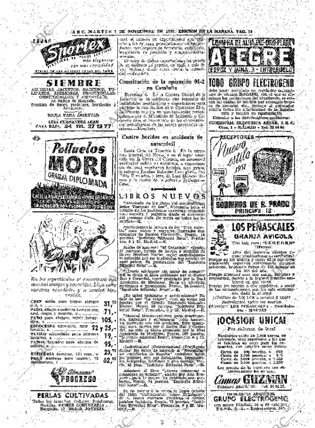 ABC MADRID 07-11-1950 página 14