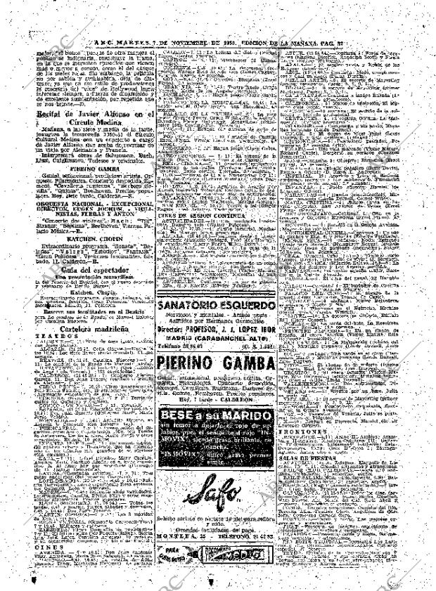 ABC MADRID 07-11-1950 página 22