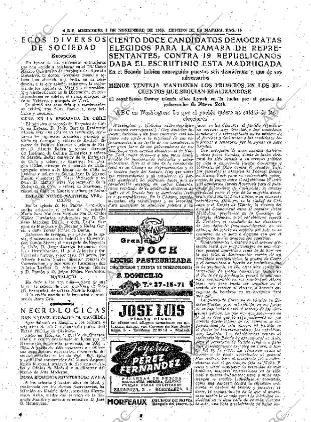 ABC MADRID 08-11-1950 página 19