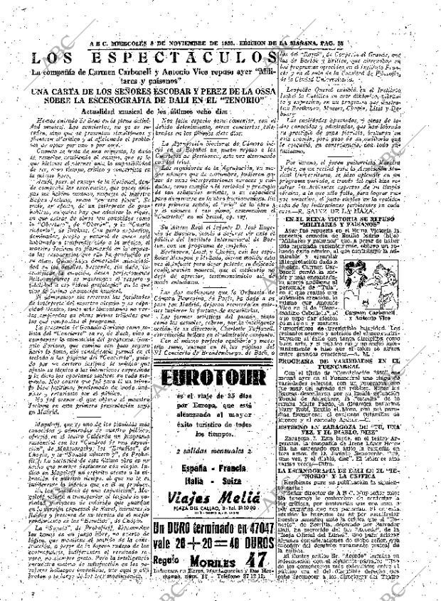 ABC MADRID 08-11-1950 página 25
