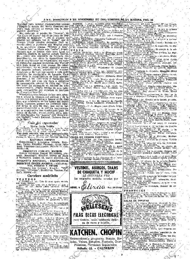 ABC MADRID 08-11-1950 página 26