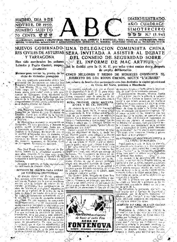ABC MADRID 09-11-1950 página 15