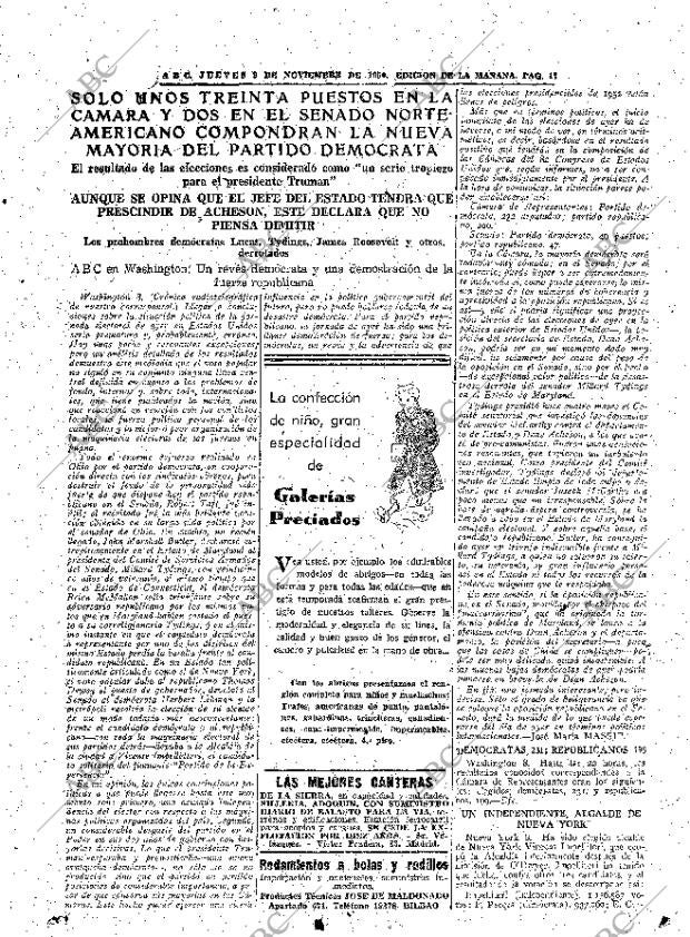 ABC MADRID 09-11-1950 página 17