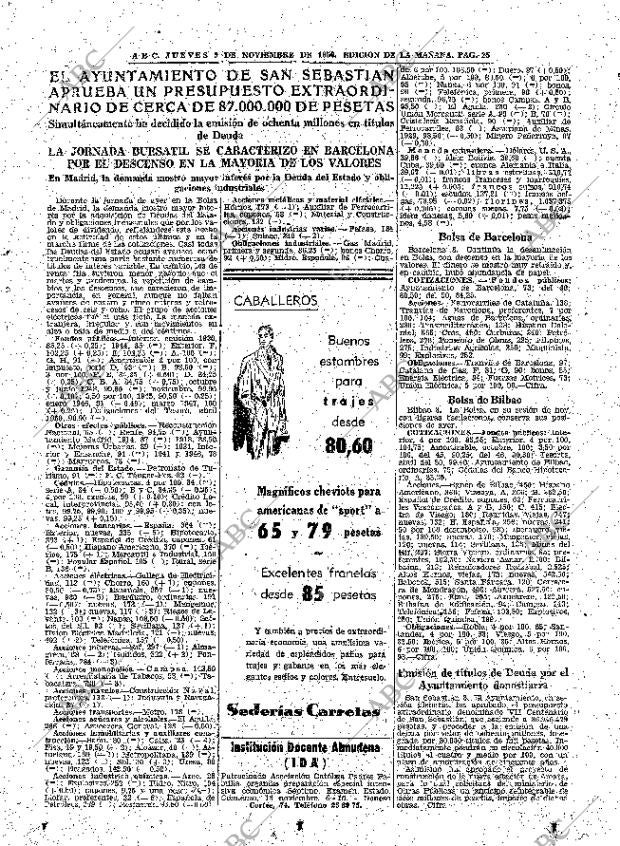 ABC MADRID 09-11-1950 página 25