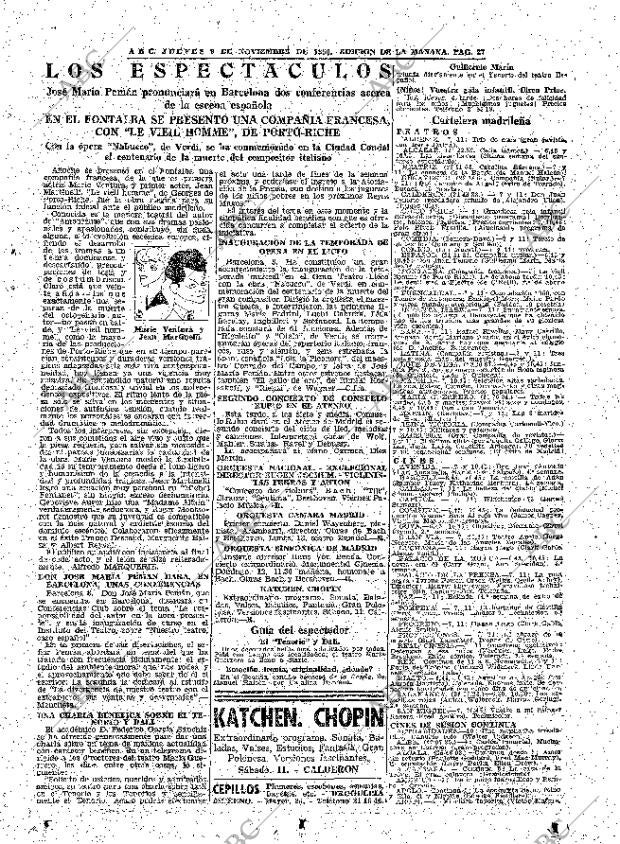 ABC MADRID 09-11-1950 página 27