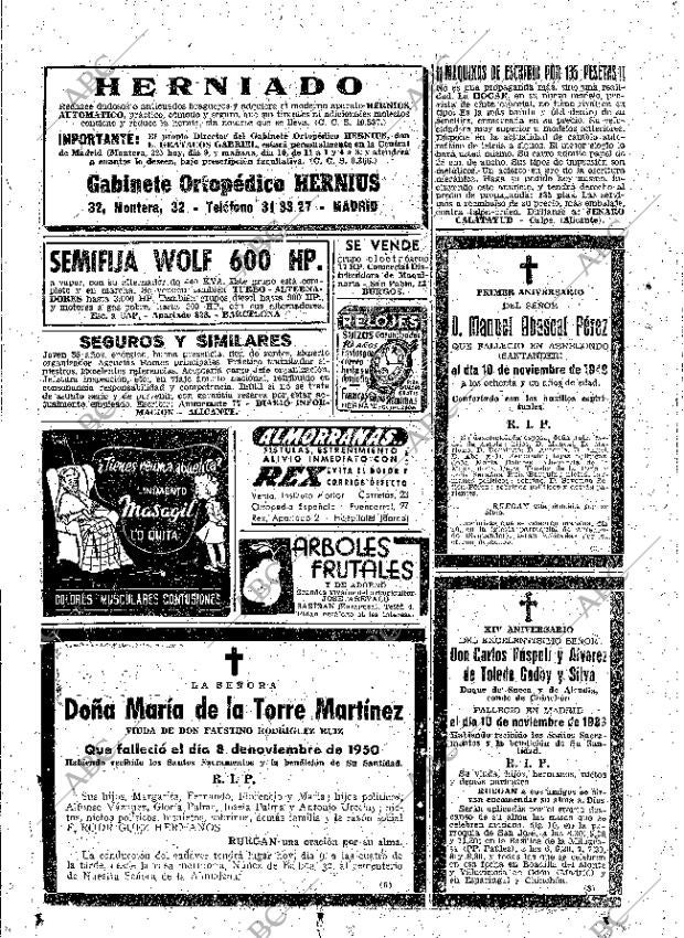 ABC MADRID 09-11-1950 página 32