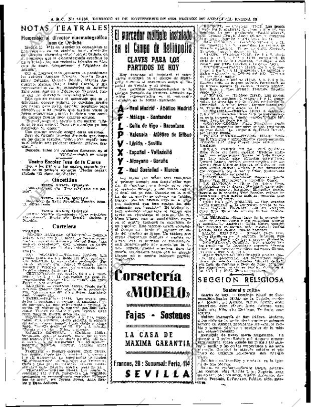 ABC SEVILLA 12-11-1950 página 18