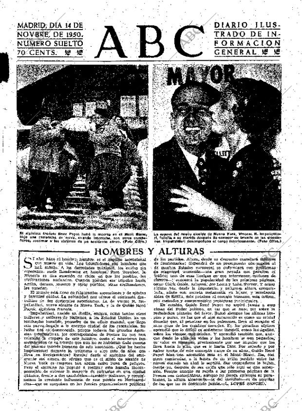 ABC MADRID 14-11-1950 página 3