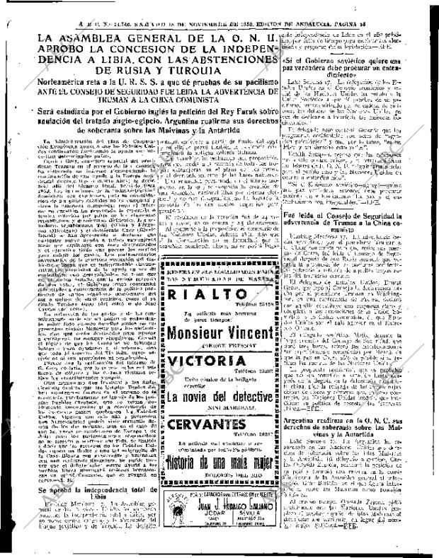 ABC SEVILLA 18-11-1950 página 13