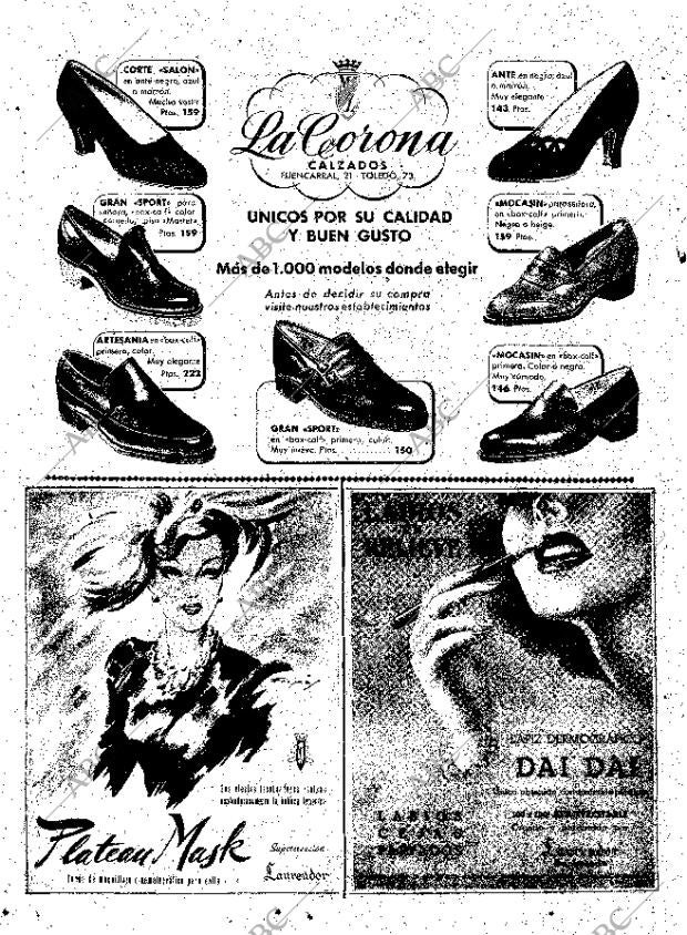 ABC MADRID 24-11-1950 página 14