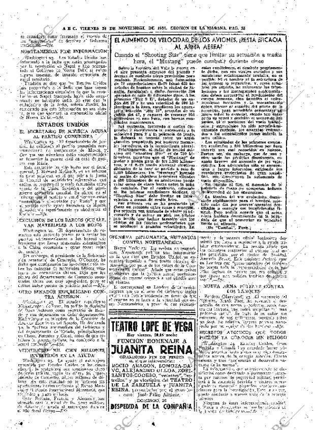 ABC MADRID 24-11-1950 página 25