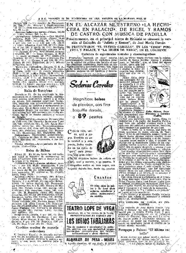 ABC MADRID 24-11-1950 página 27