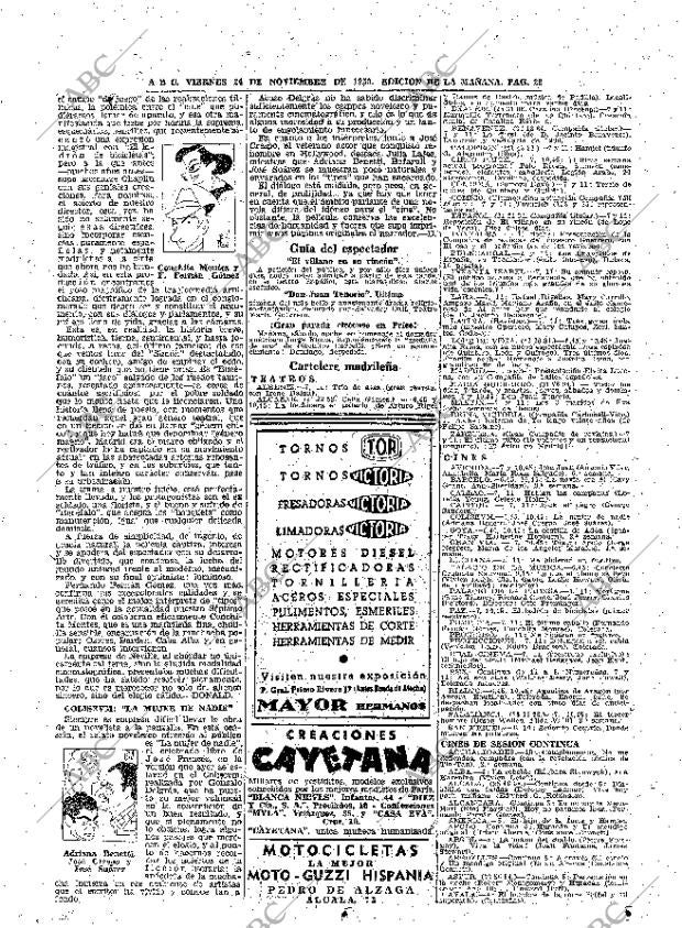 ABC MADRID 24-11-1950 página 28