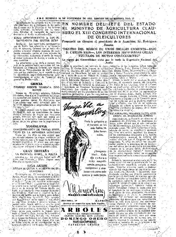 ABC MADRID 26-11-1950 página 17