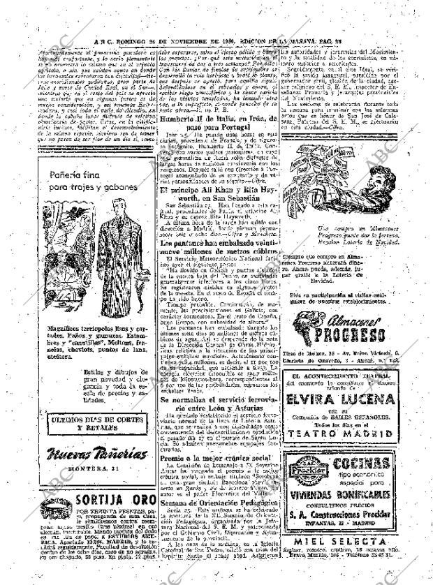 ABC MADRID 26-11-1950 página 26