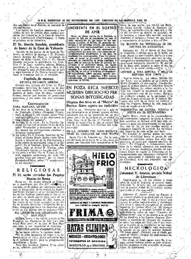 ABC MADRID 26-11-1950 página 28