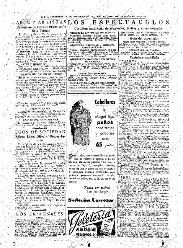 ABC MADRID 26-11-1950 página 31