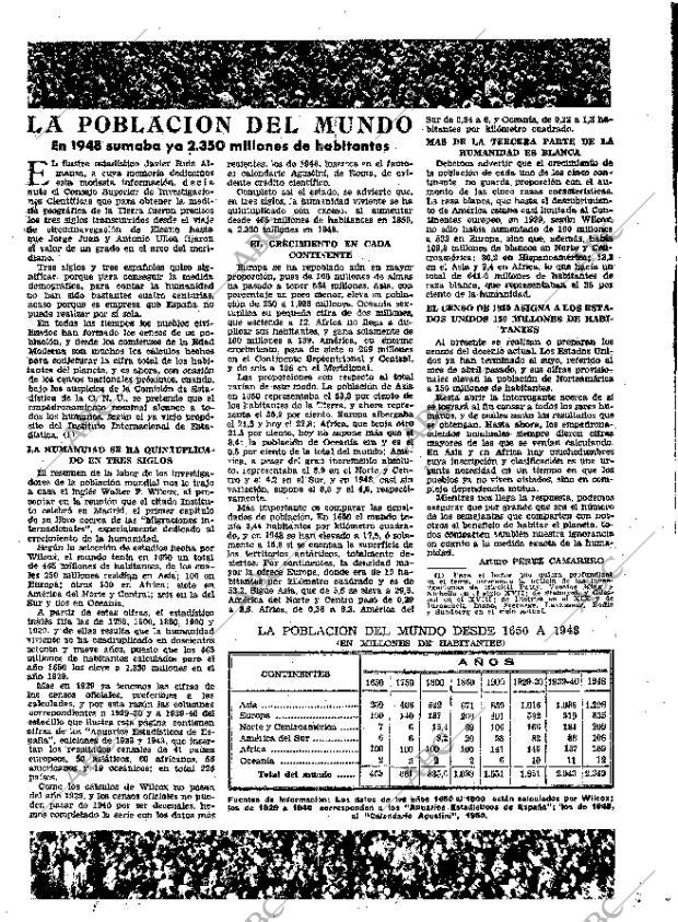 ABC MADRID 26-11-1950 página 9