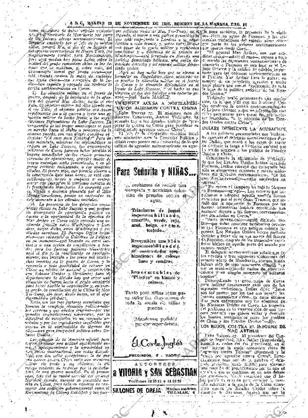 ABC MADRID 28-11-1950 página 16