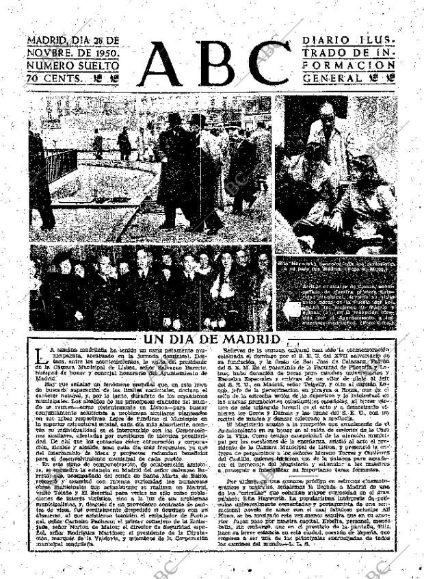 ABC MADRID 28-11-1950 página 3