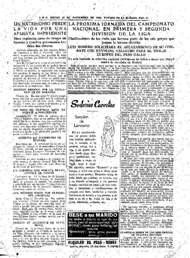 ABC MADRID 30-11-1950 página 31