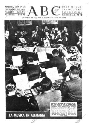 ABC MADRID 01-12-1950 página 1