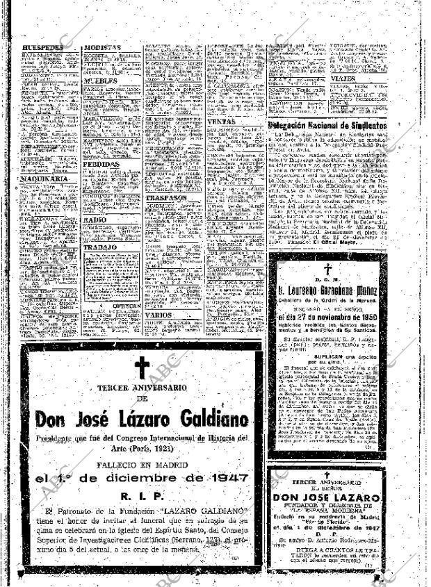 ABC MADRID 01-12-1950 página 36