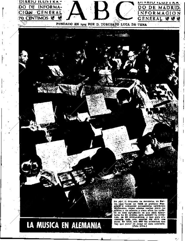 ABC SEVILLA 01-12-1950 página 1