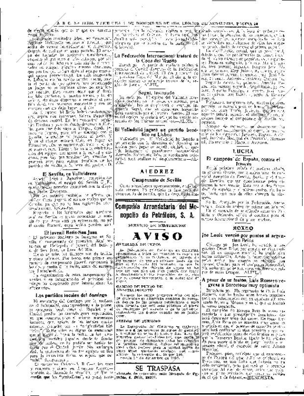 ABC SEVILLA 01-12-1950 página 20