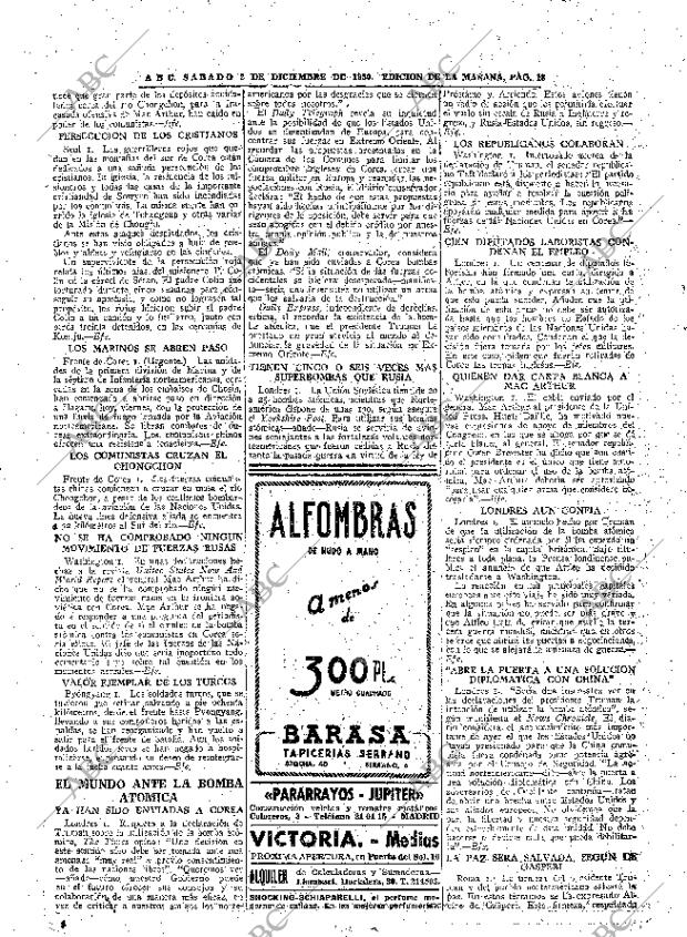 ABC MADRID 02-12-1950 página 18