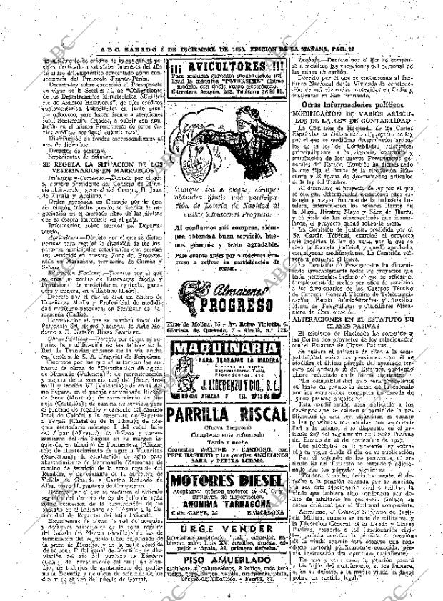 ABC MADRID 02-12-1950 página 22
