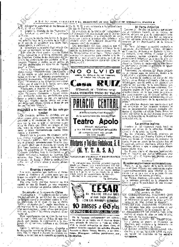 ABC SEVILLA 08-12-1950 página 9