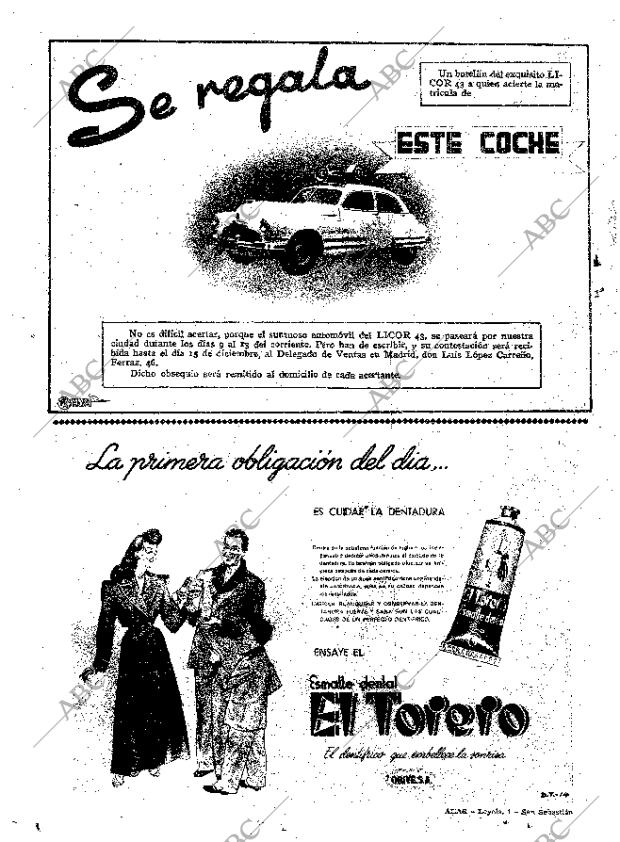 ABC MADRID 10-12-1950 página 2