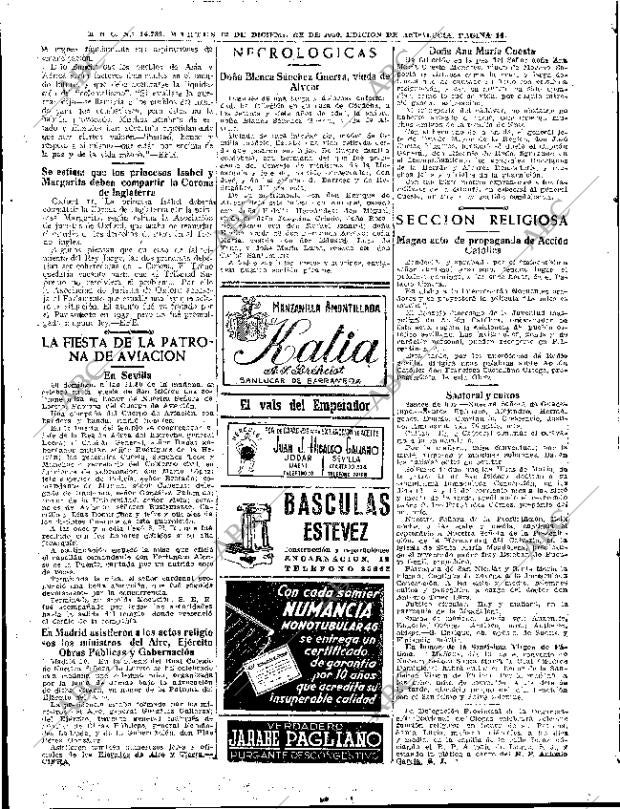 ABC SEVILLA 12-12-1950 página 14