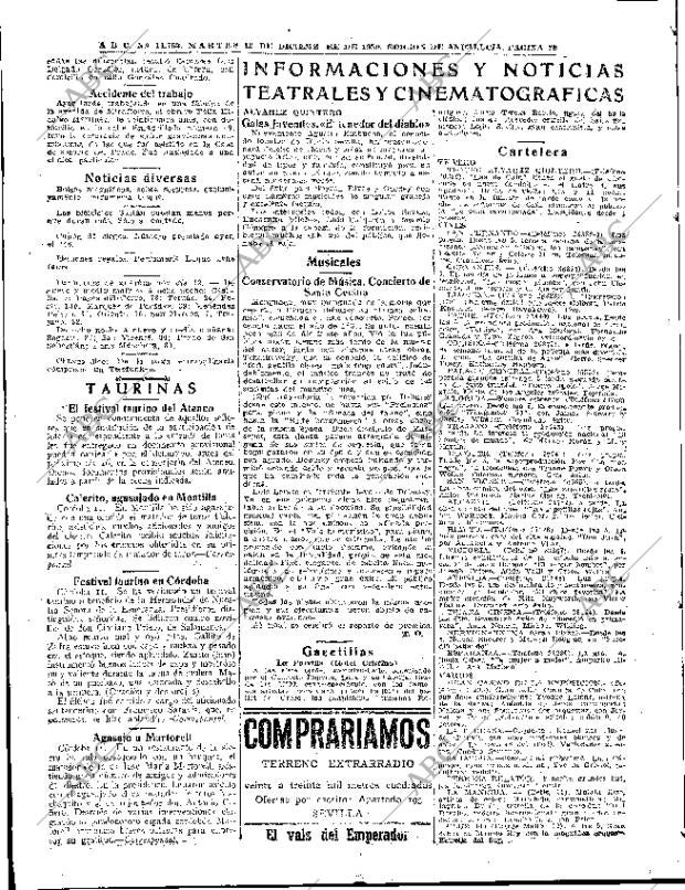 ABC SEVILLA 12-12-1950 página 16