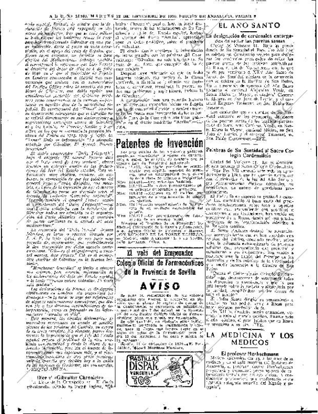 ABC SEVILLA 12-12-1950 página 8