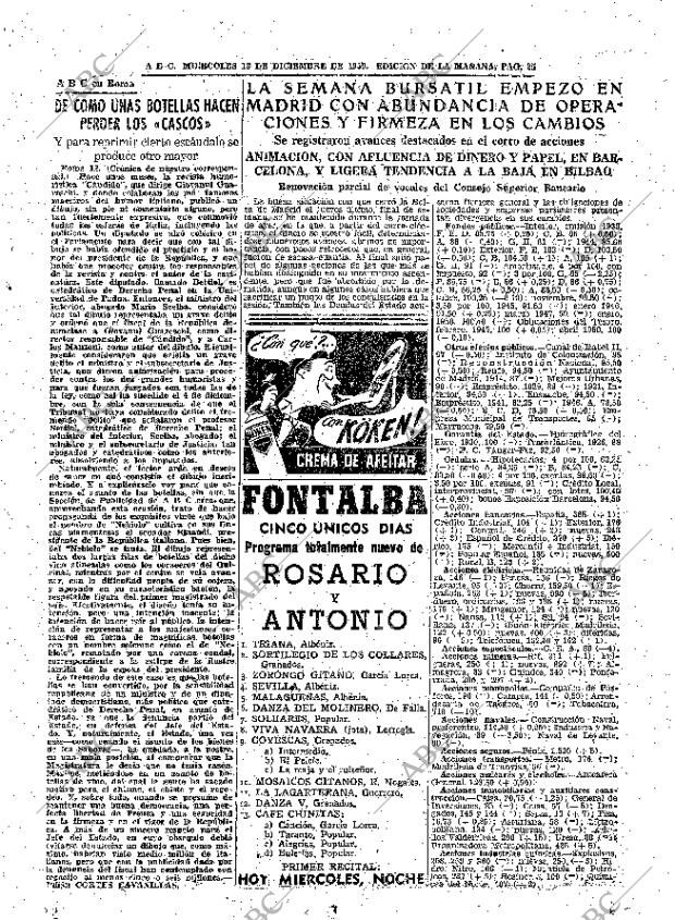 ABC MADRID 13-12-1950 página 25