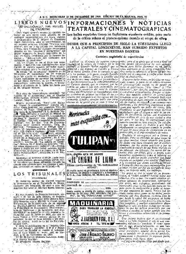 ABC MADRID 13-12-1950 página 29