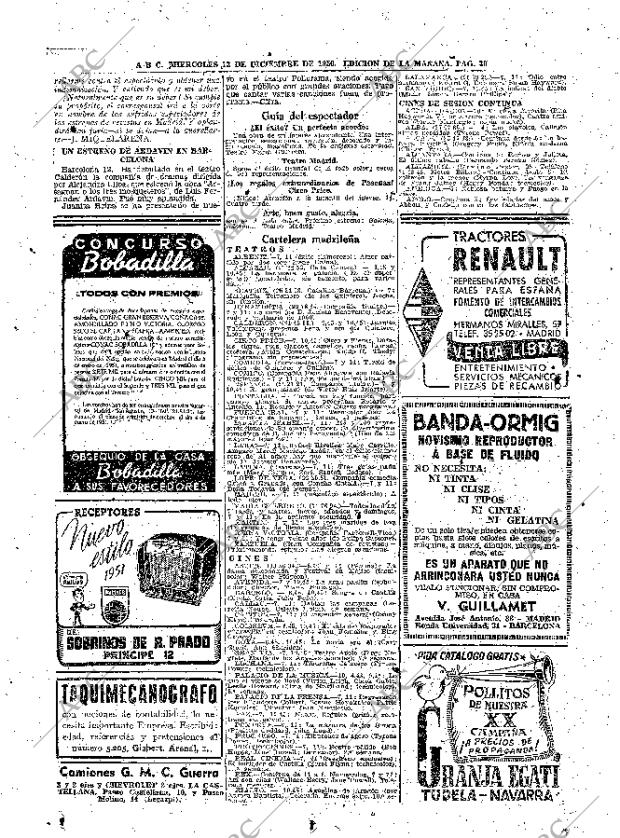 ABC MADRID 13-12-1950 página 30