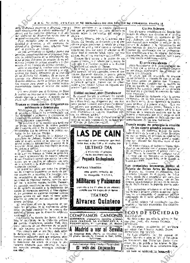 ABC SEVILLA 14-12-1950 página 11