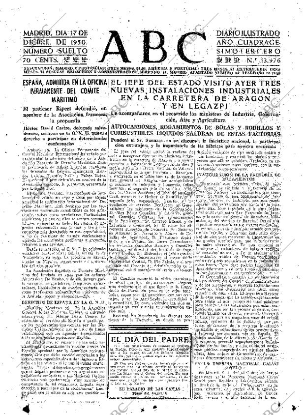 ABC MADRID 17-12-1950 página 15
