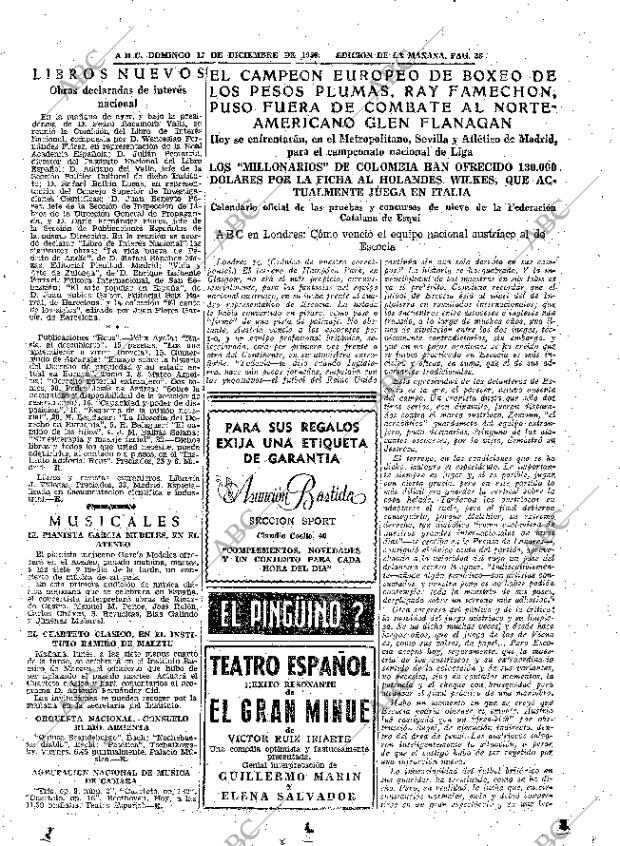 ABC MADRID 17-12-1950 página 33