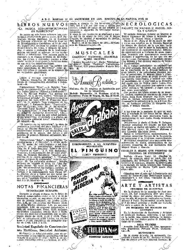 ABC MADRID 19-12-1950 página 28