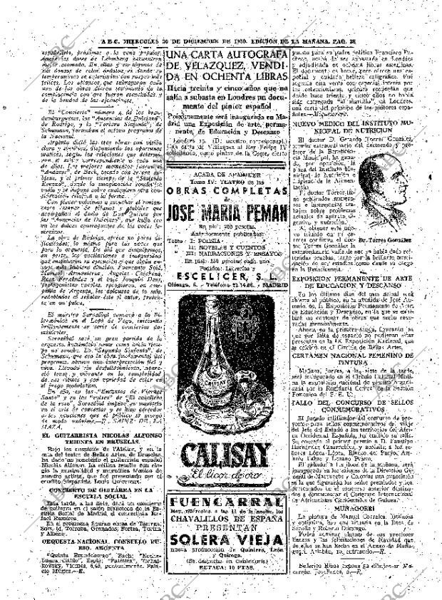 ABC MADRID 20-12-1950 página 28