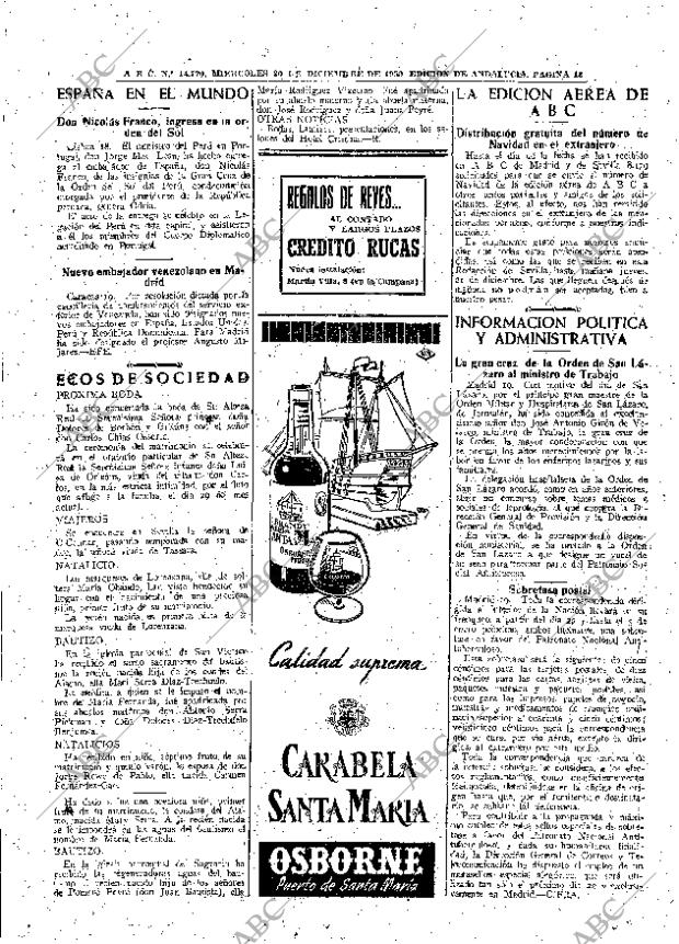 ABC SEVILLA 20-12-1950 página 13