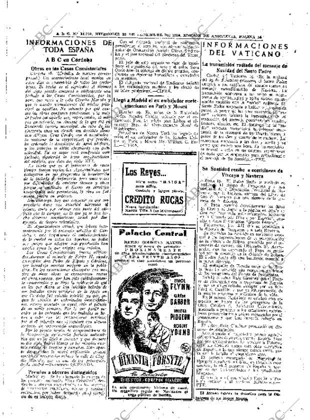ABC SEVILLA 20-12-1950 página 14